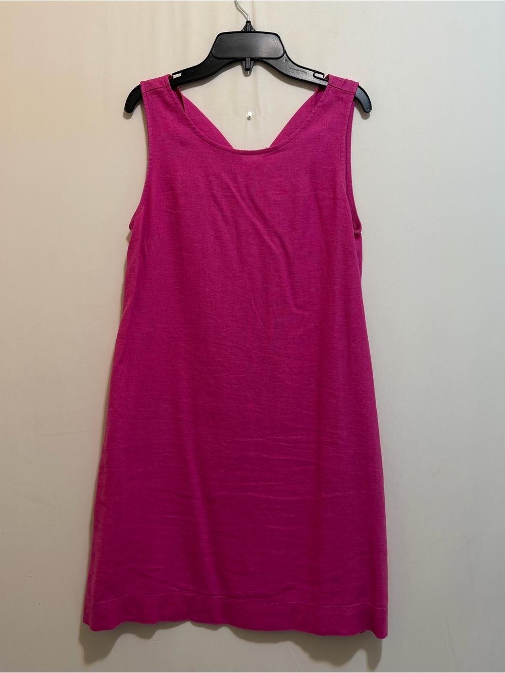 J. Crew Fuchsia Pink Sleeveless Midi Dress